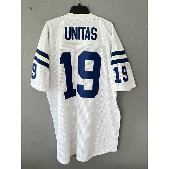 Mitchell & Ness Jersey Johnny Unitas Baltimore Colts 1970 Throwback 3XL Size 56 - Picture 1 of 16